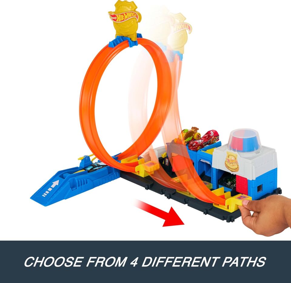 Hot Wheels Polis İstasyonu Oyun Seti