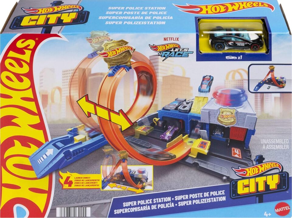 Hot Wheels Polis İstasyonu Oyun Seti