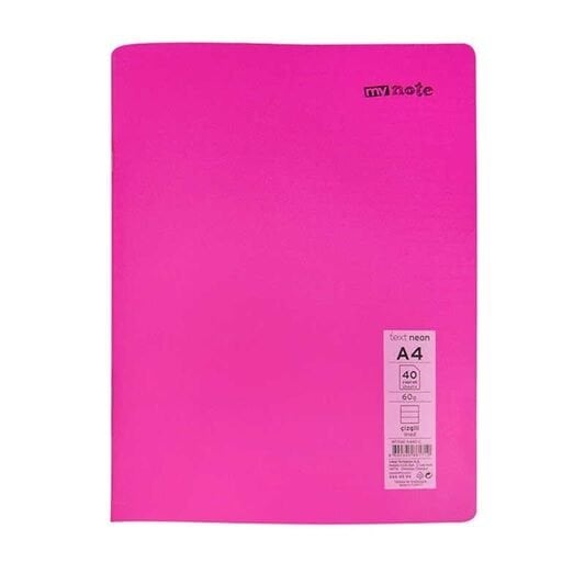 Mynote Defter Smiley Fruıty Pp Kapak Tel Dikişli A4 60 Yaprak Çizgili