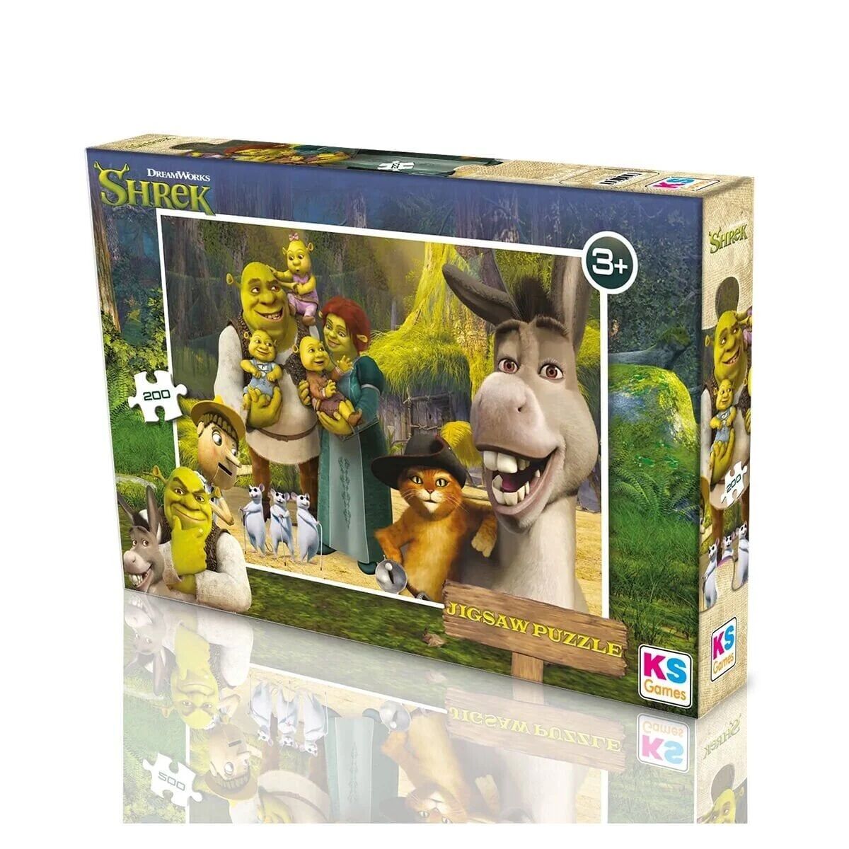 Ks Games Shrek Puzzle 200 Parça