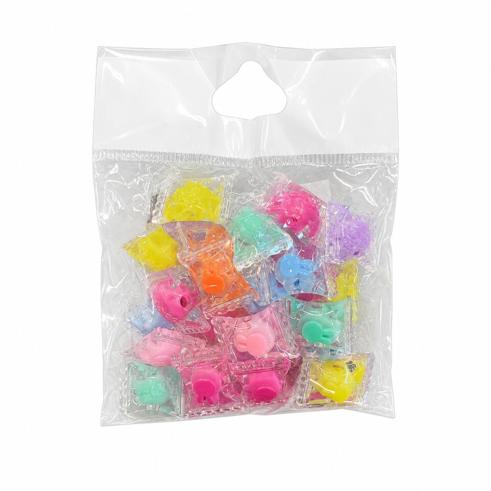 Damla Figürlü Fimo Boncuk 50 Gr Şeker