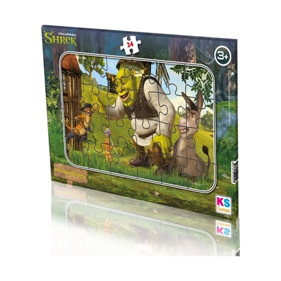 Ks Games Shrek 24 Parça Frame Puzzle