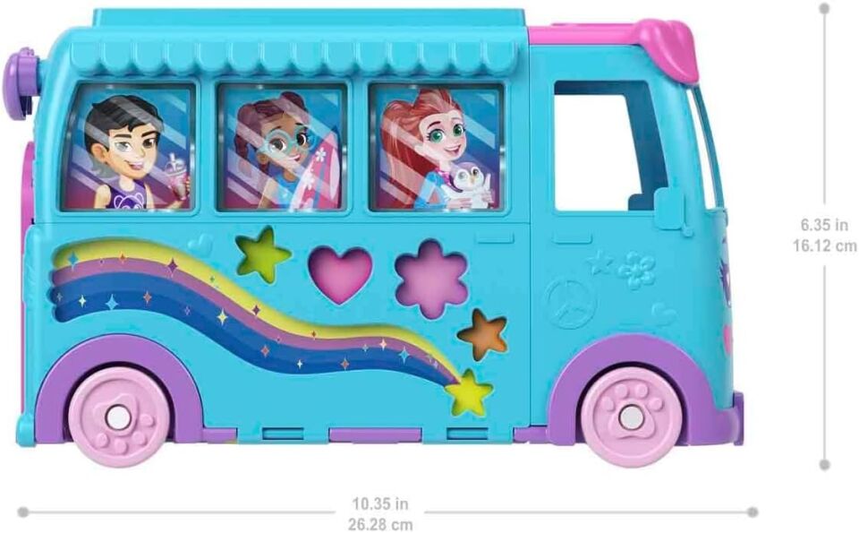Polly Pocket Hayvancıkların Karavan Macerası Oyun Seti