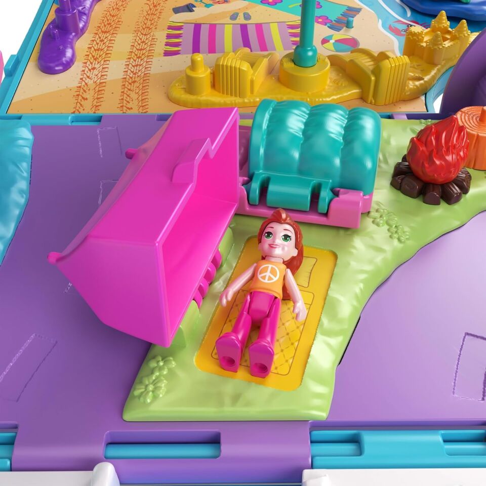 Polly Pocket Hayvancıkların Karavan Macerası Oyun Seti