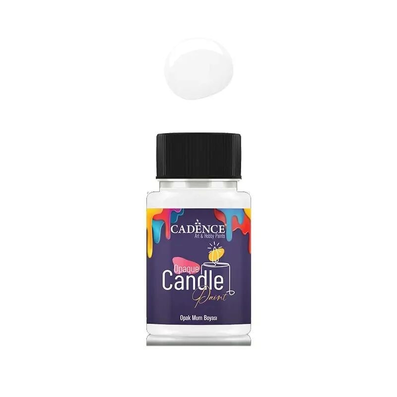 Cadence Opak Mum Boyası Cdl-01 Beyaz 50 Ml