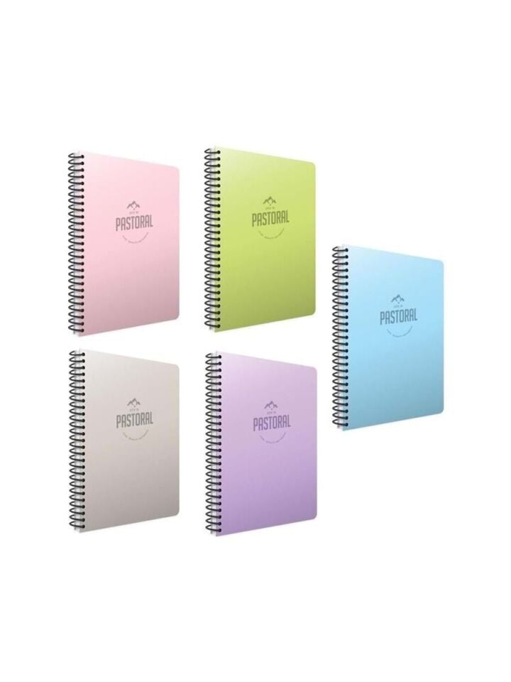 Gıpta Pastoral Spiralli Pp Kapak Defter A4 60 Yp Çizgili