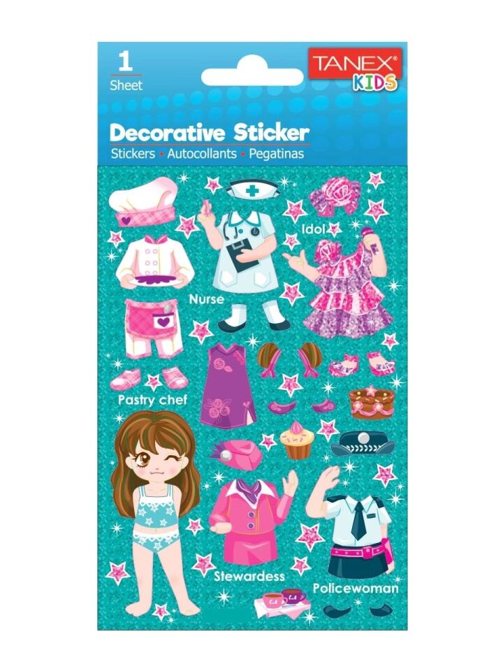 Tanex Tnx-25053 Kıyafet Serisi Etiketi