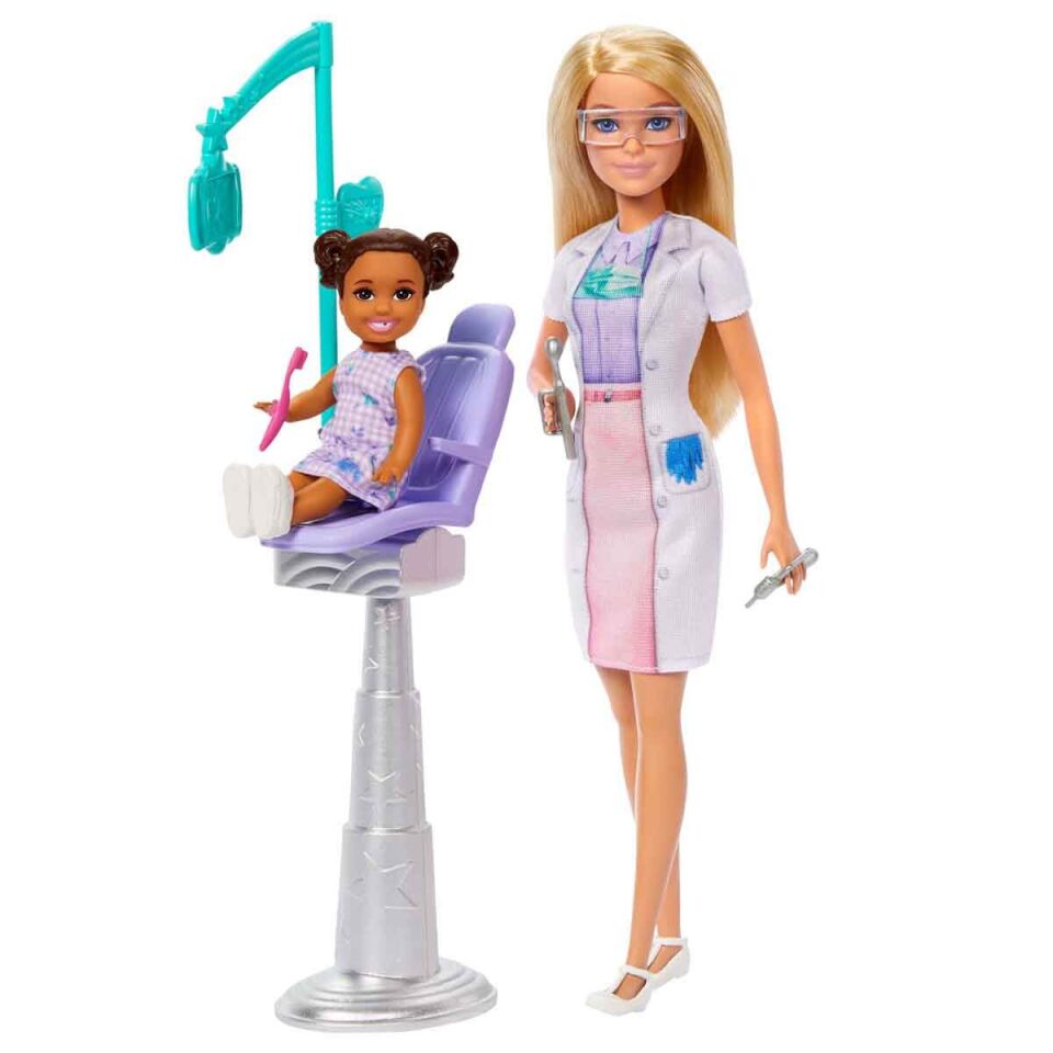 Barbie Bakım Temalı Kariyer Oyun Setleri