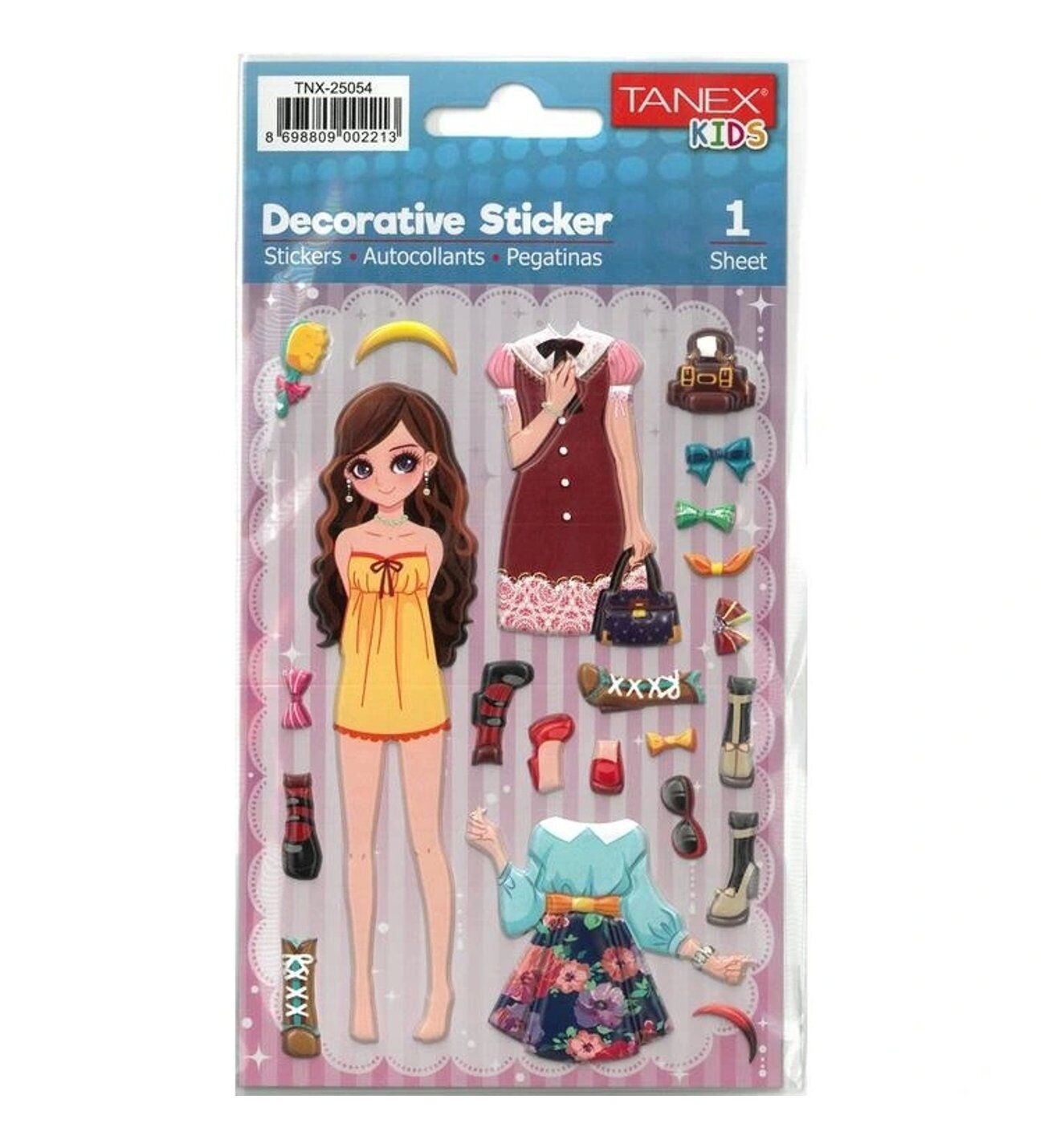 Tanex Tnx-25054 Kıyafet Serisi Etiketi