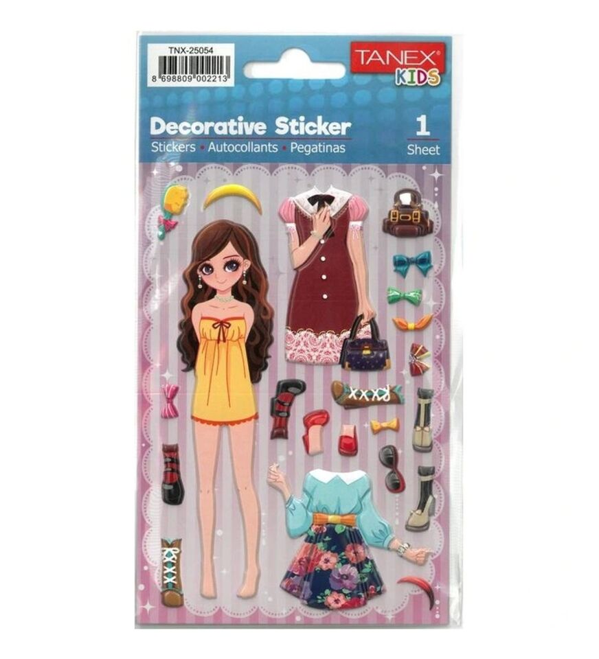 Tanex Tnx-25054 Kıyafet Serisi Etiketi