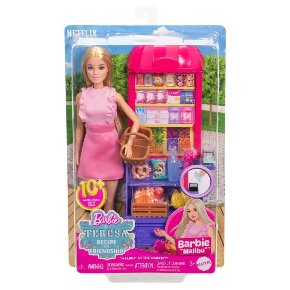 Barbie And Teresa Recipe For Friendship Malibu Markette Bebek Ve Oyun Seti