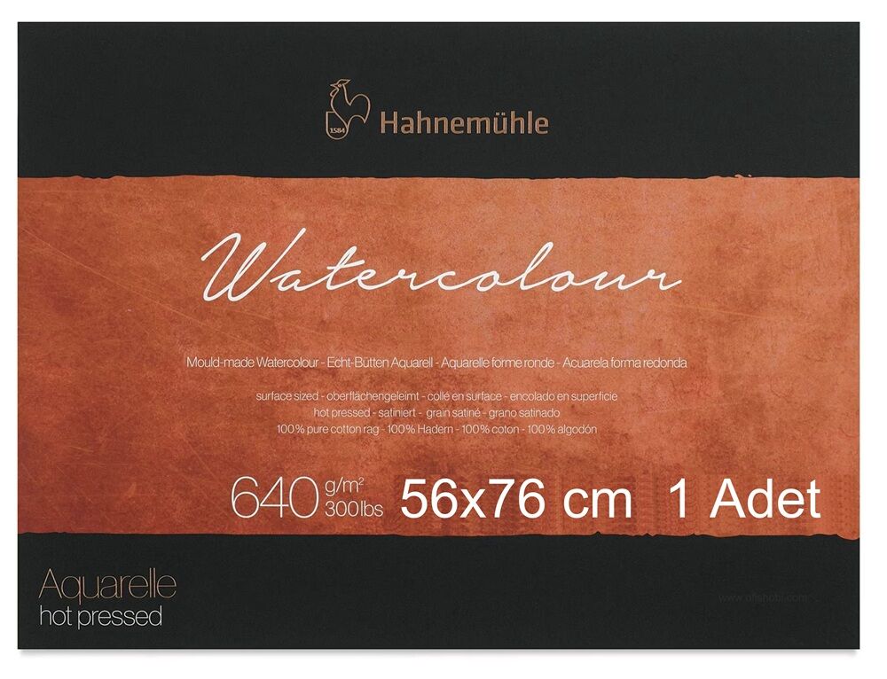 PonART Coll Watercolor 640 Gsm Rough 56x76 Cm Tabaka