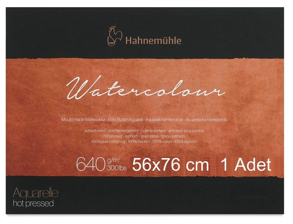 PonART Coll Watercolor 640 Gsm Rough 56x76 Cm Tabaka