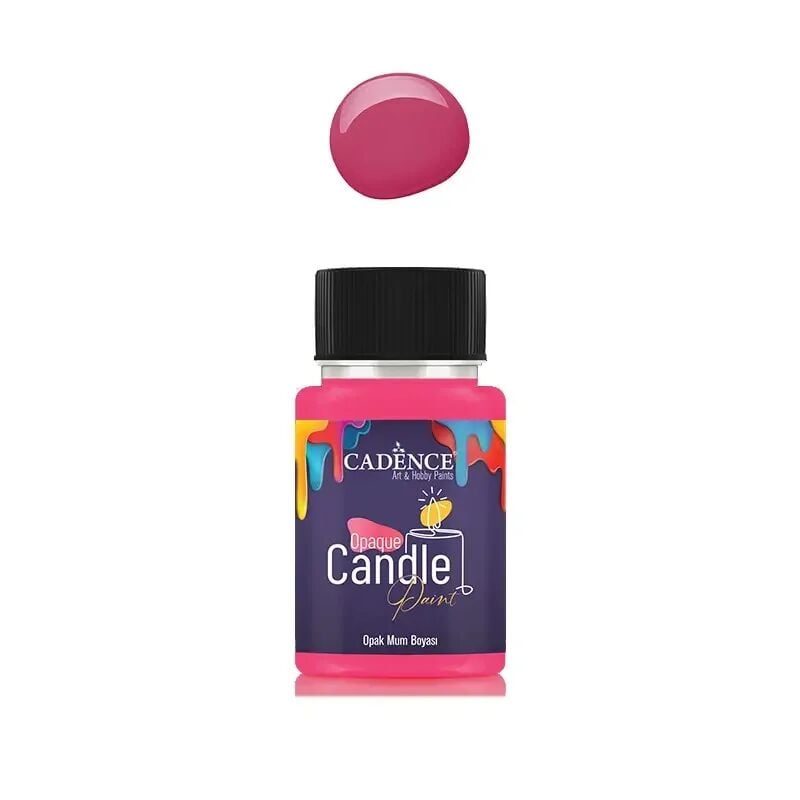 Cadence Opak Mum Boyası Cdl-17 Fuşya 50 Ml
