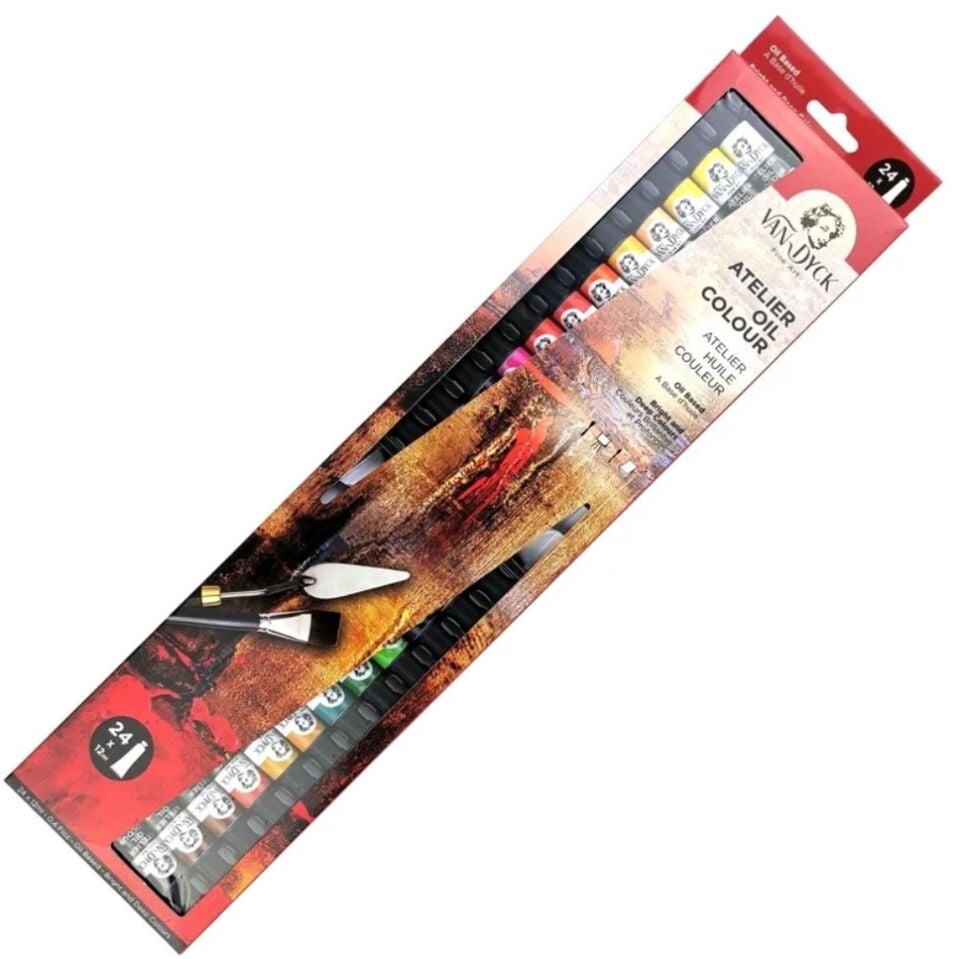 Van Dyck Atelier Yağlı Boya 24 Renk Set