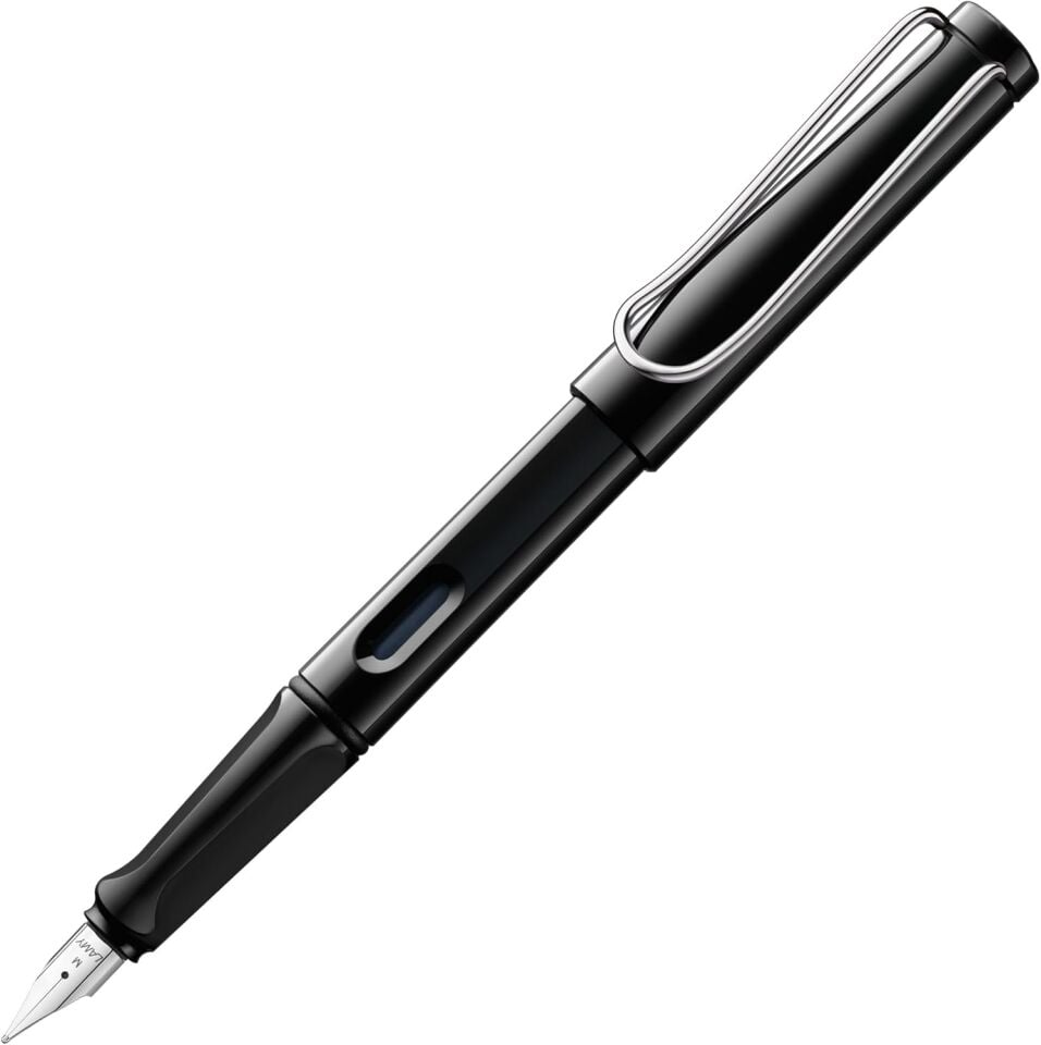 Lamy Safari Dolma Kalem Metal Klips B Uç Siyah