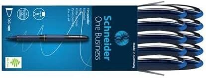 Schneider One Business Konik Uçlu Roller Kalem 0,6 Mm Mavi