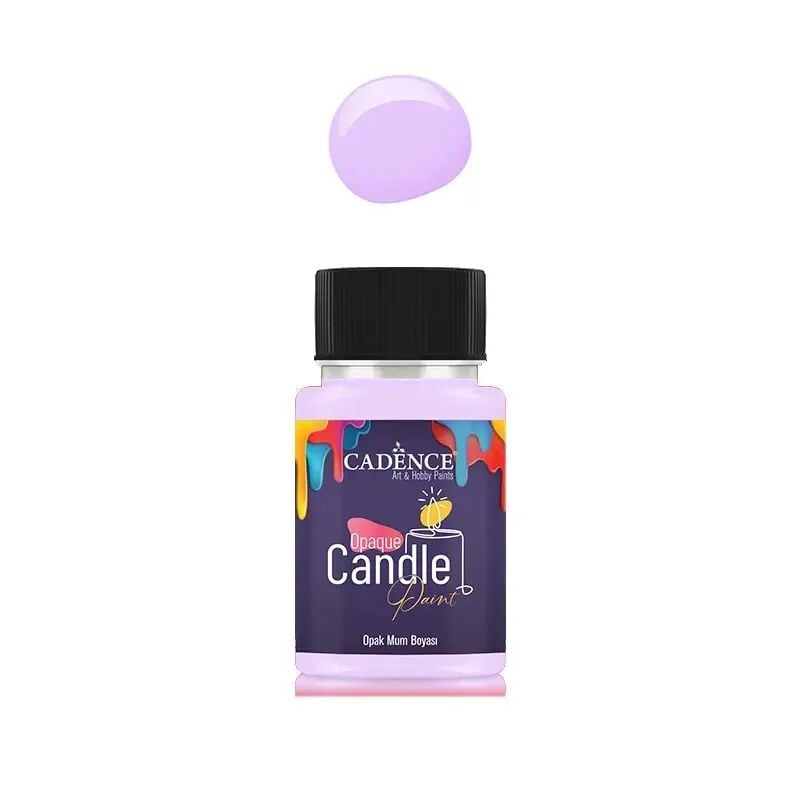 Cadence Opak Mum Boyası Cdl-18 Lila 50 Ml