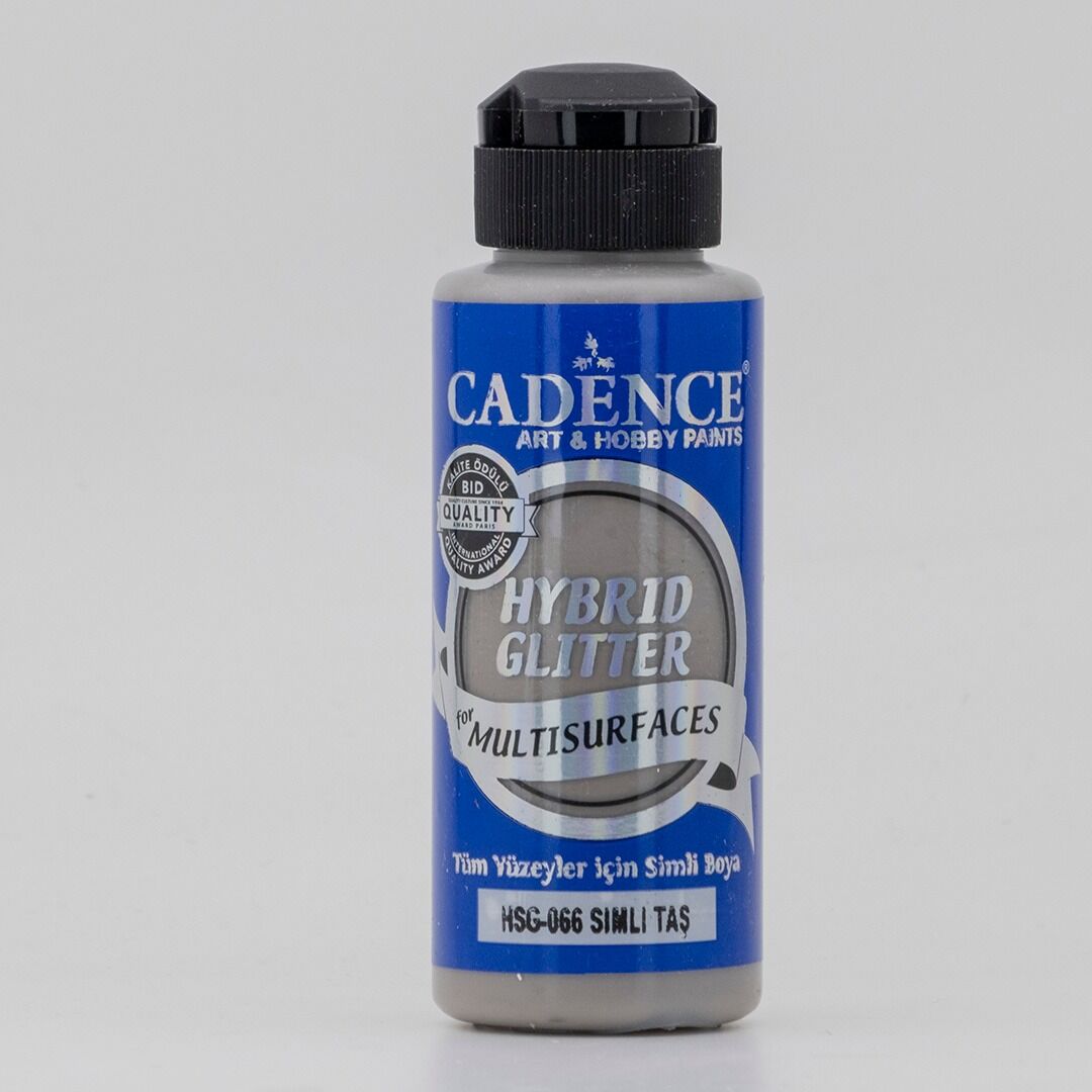 Cadence Hybrid Akrilik Multisurfaces Simli Gümüş Hsg-066 Taş 120 Ml