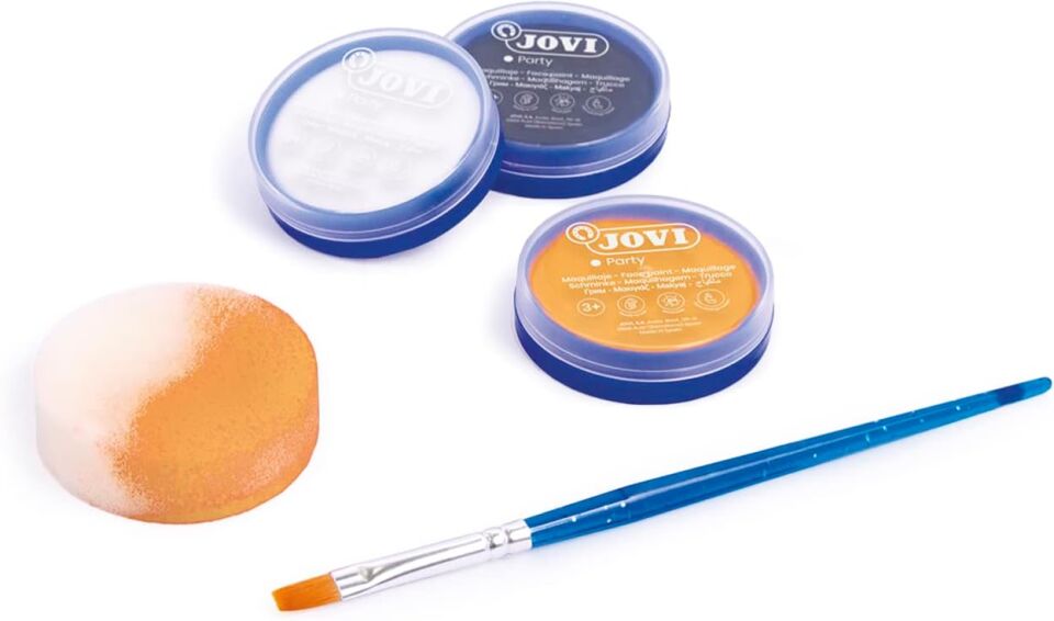 Jovi 174AN Krem Yüz Boyası Hayvanlar Dünyası Fırça+Sünger