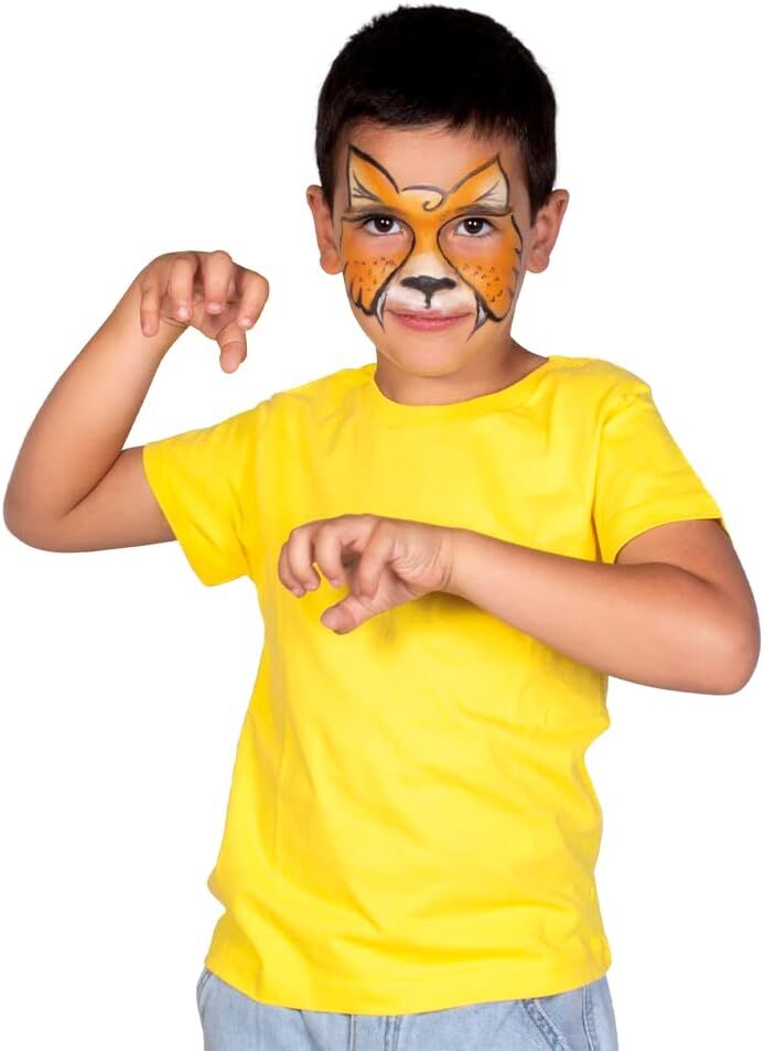 Jovi 174AN Krem Yüz Boyası Hayvanlar Dünyası Fırça+Sünger