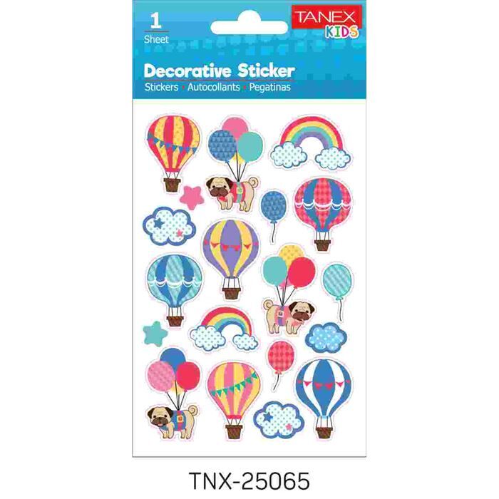 Tanex Tnx-25065 Uçan Balonlar Serisi Etiket