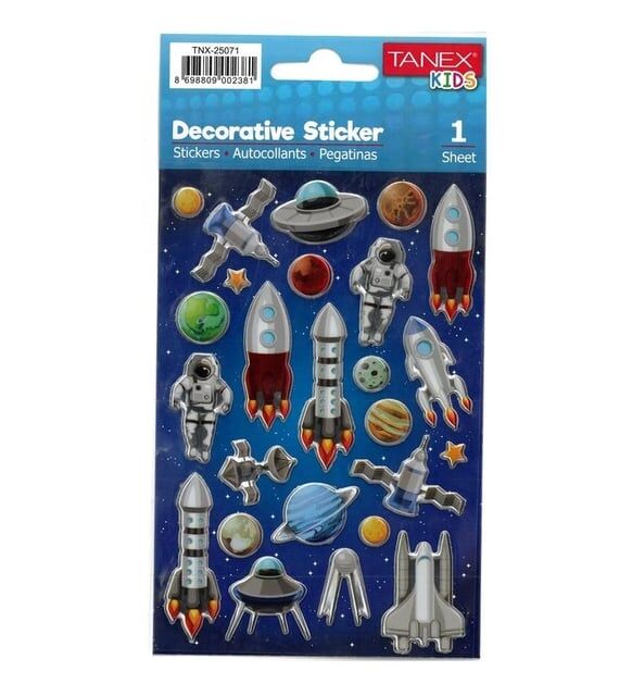Tanex Tnx-25071 Uzay Serisi Etiket
