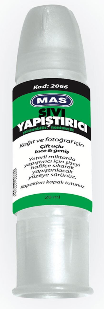 Mas Sıvı Yapıştırıcı Çift Uç 28 Ml