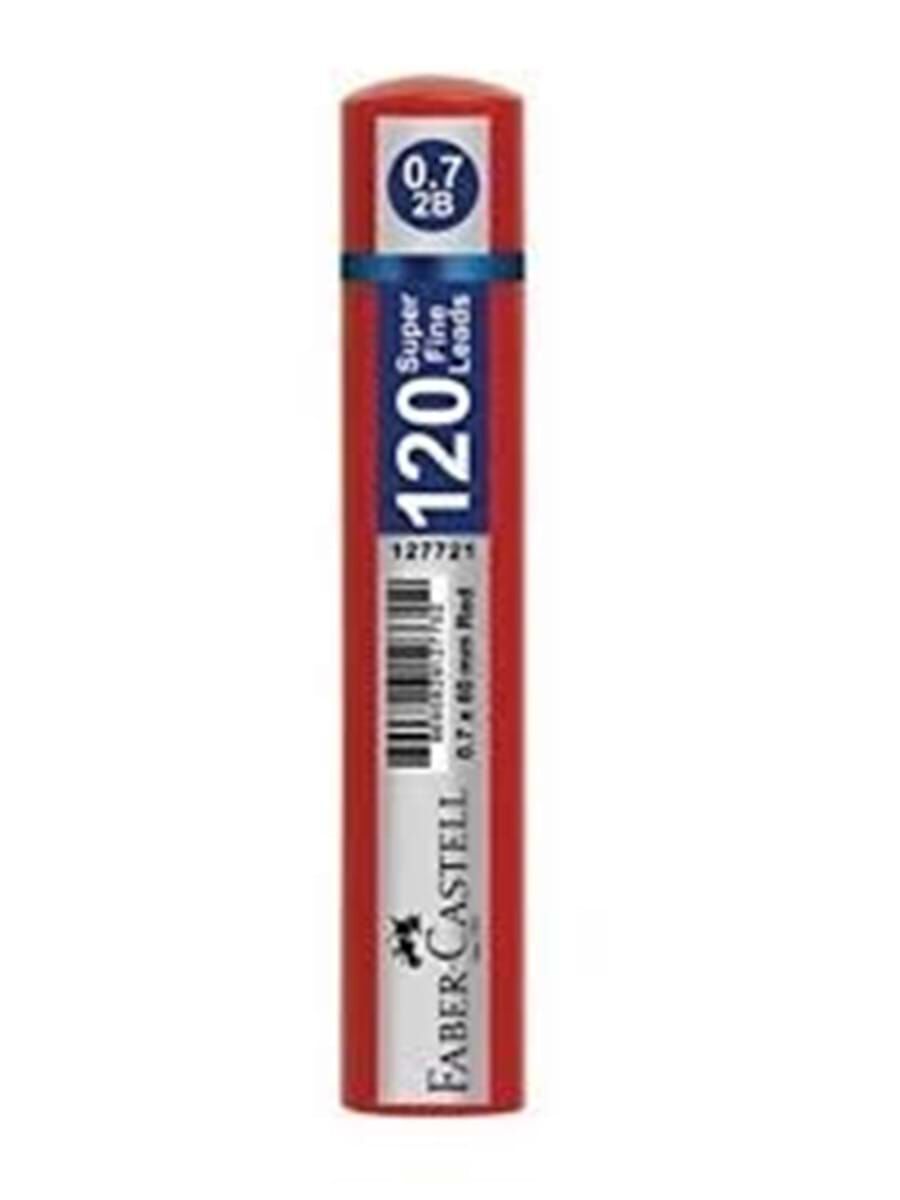 Faber-Castell Grip Min 2023 0.7 2B 60mm 120 Li Bordo