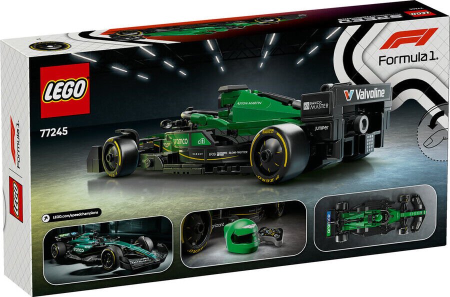 Lego F1 Aston Martin Aramco 