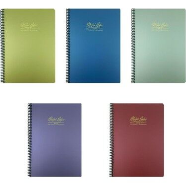 Gıpta Metal Notes Spiralli Pp Kapak Defter A4 80 Yp Çizgili
