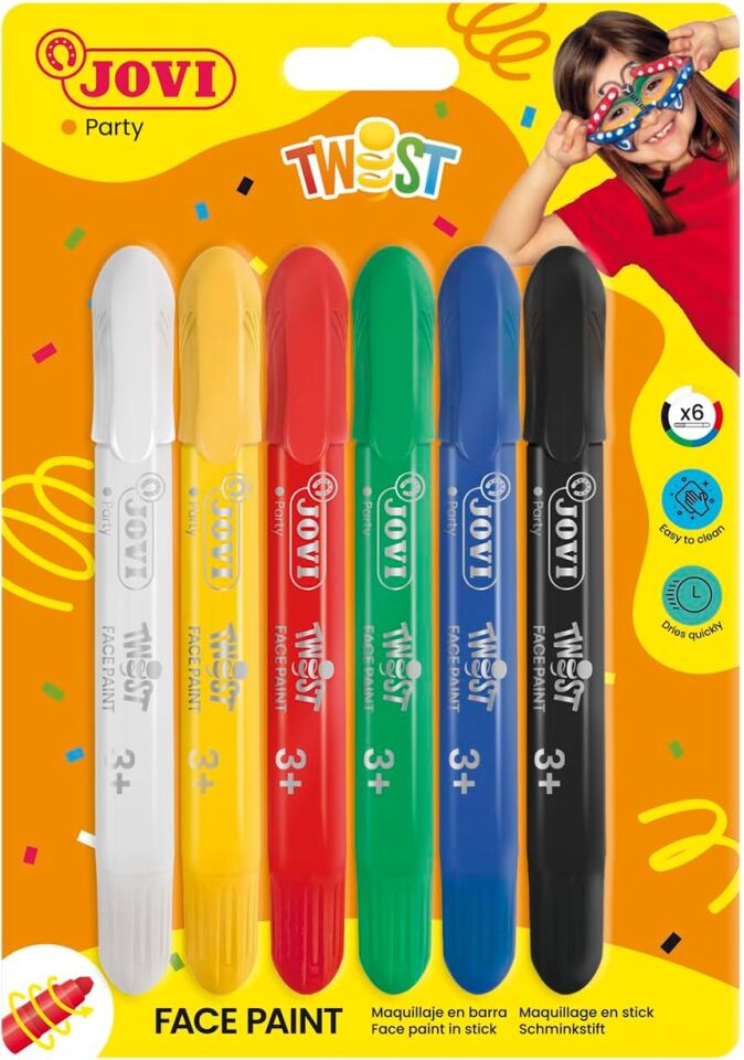 Jovi 191 Yüz Boyası Stick Kalem 6 Renk