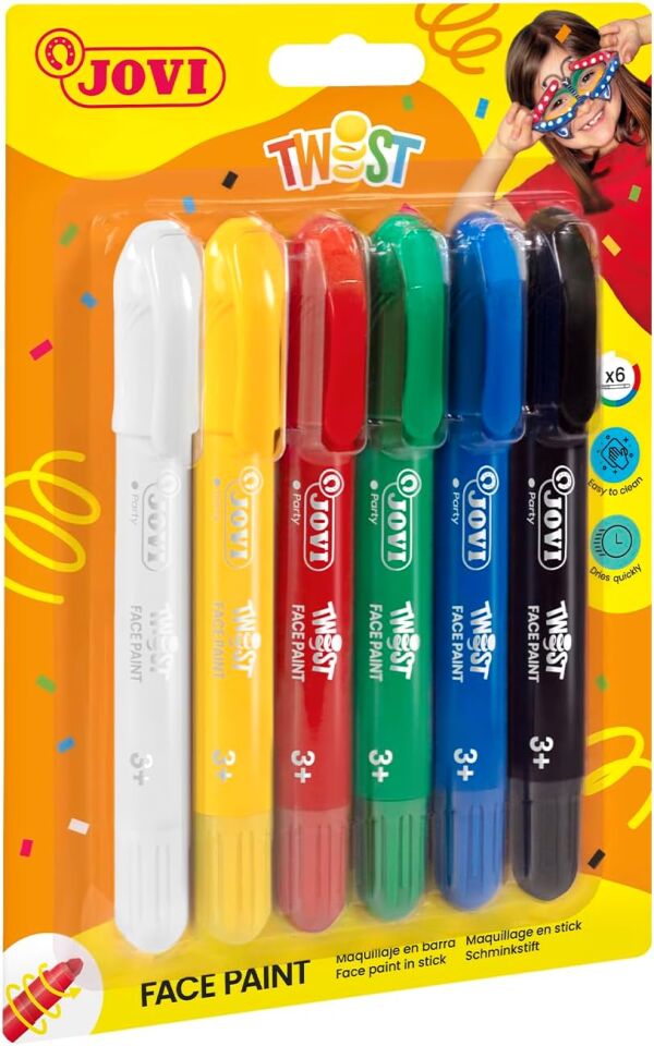 Jovi 191 Yüz Boyası Stick Kalem 6 Renk