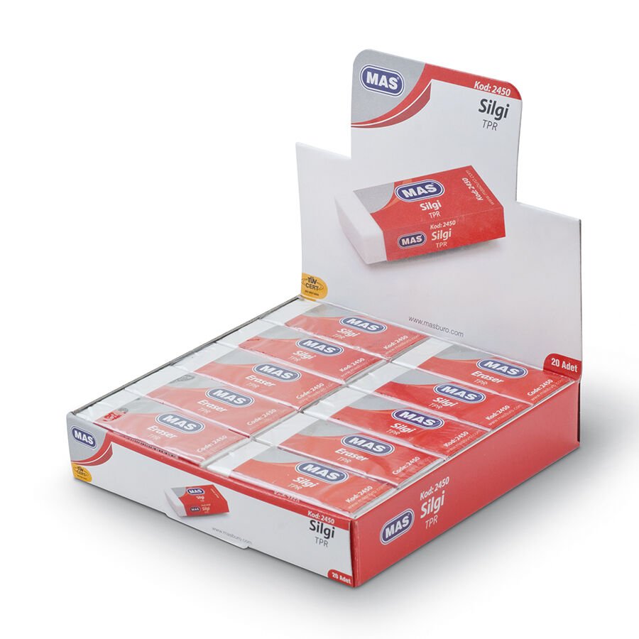 Mas Plastik Silgi Büyük Boy Lüks Ambalajlı