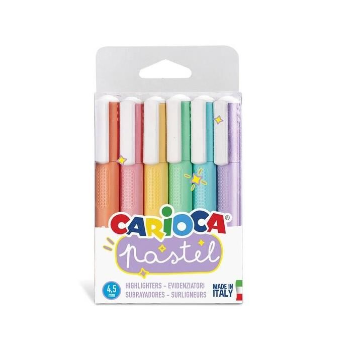 Carioca Pastel İşaretleme Kalemi 6 Lı