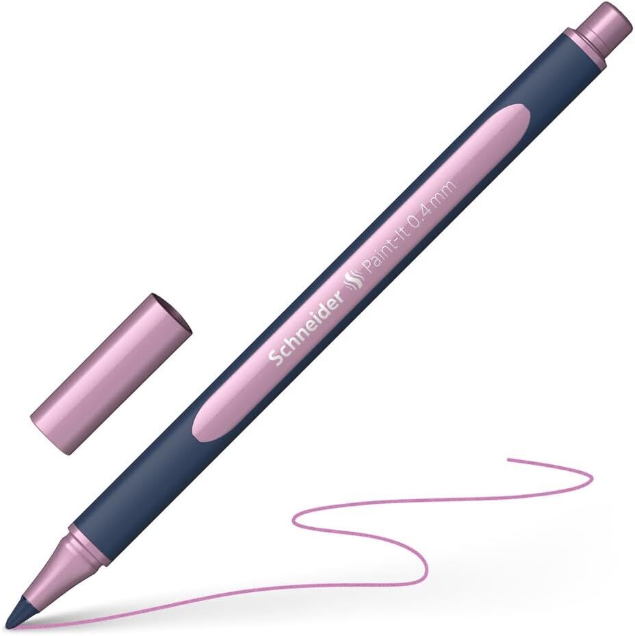 Schneider Metalik Roller 050 0.4 Pembe