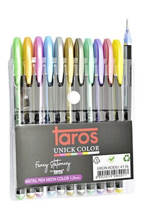 Taros Unick Color Metalize Jel Kalem
