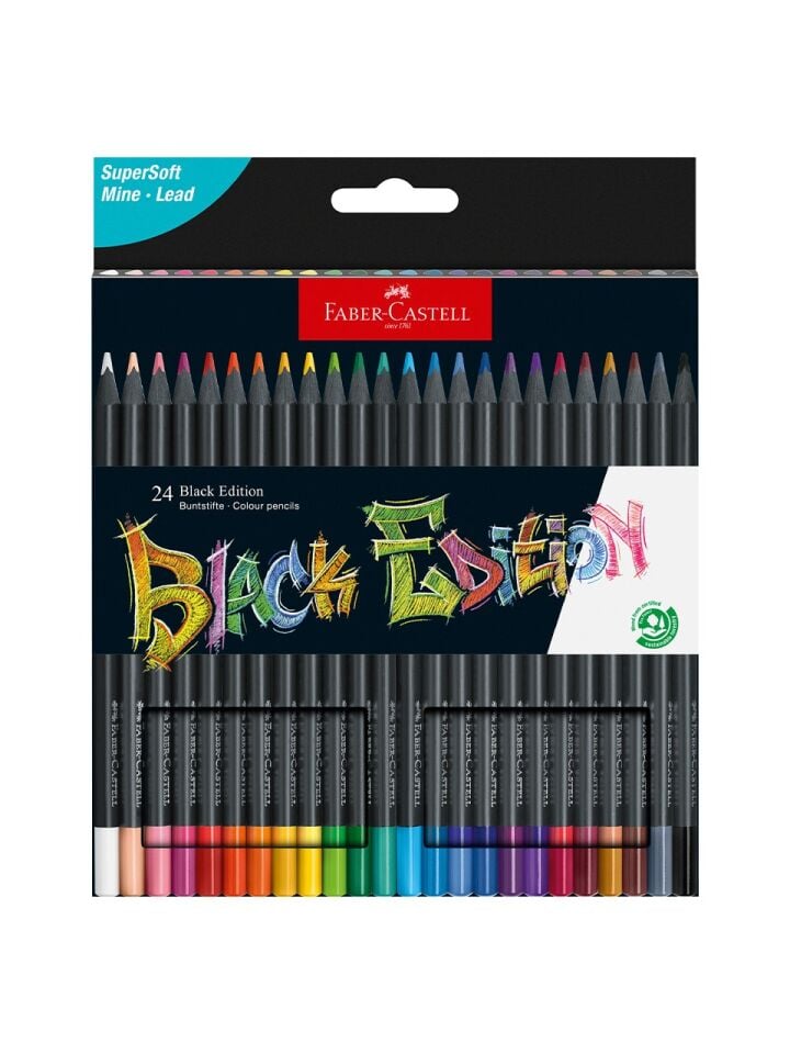 Faber-Castell Black Edition Boya Kalemi 24 Lü