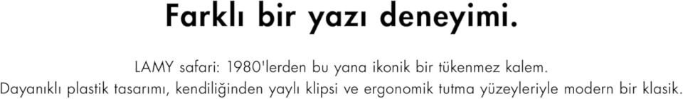 Lamy Safari Tükenmez Kalem Kırmızı Renk Klips Mavi