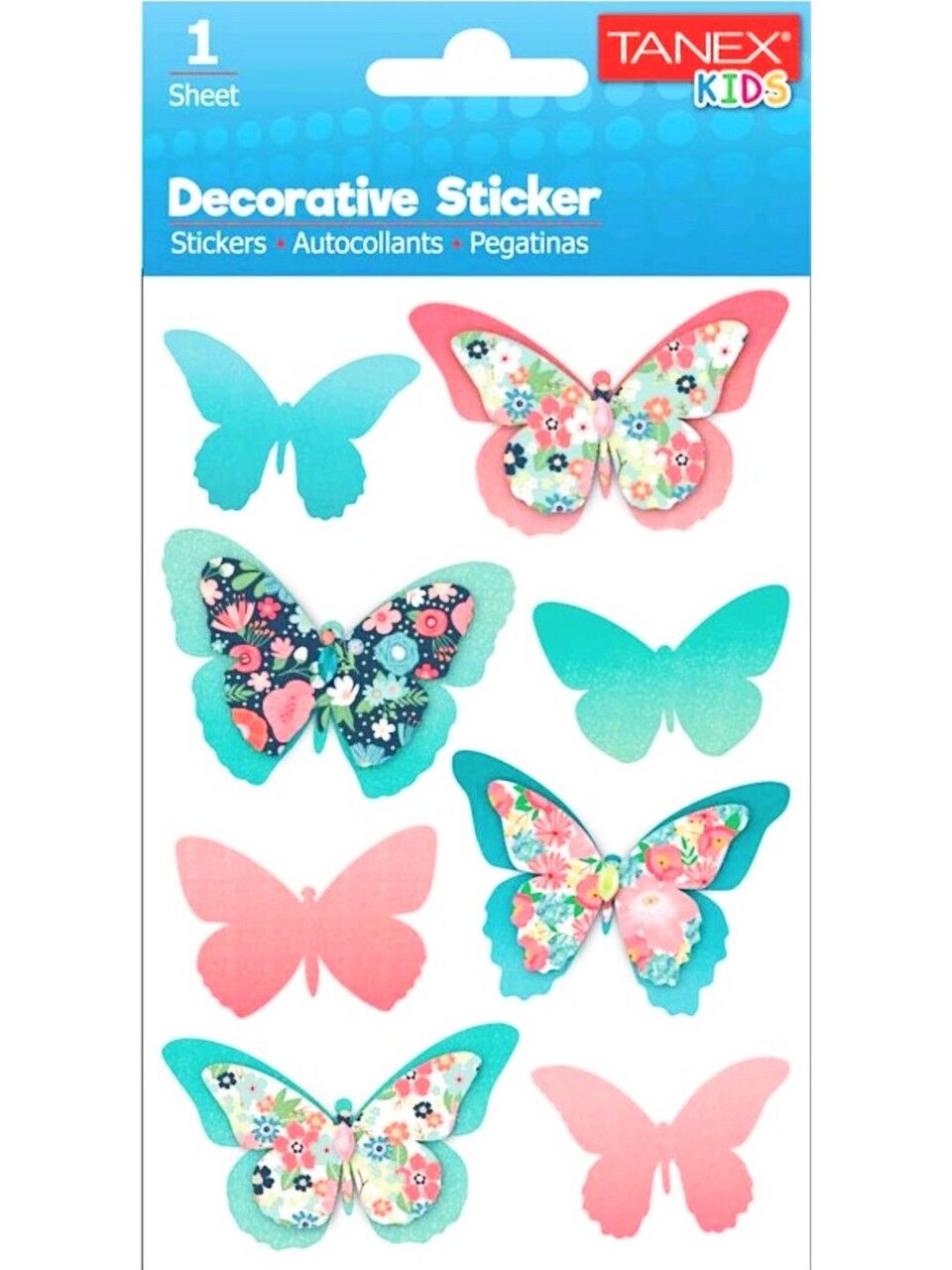Tanex Tnx-25079 Kelebek Serisi Etiketi