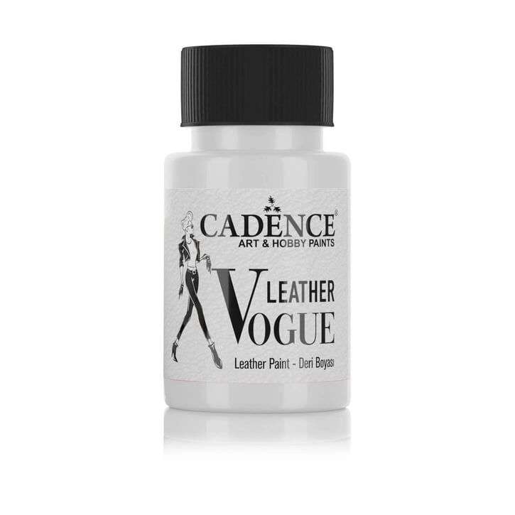 Cadence Leather Vogue Deri Boyası Lv-01 Beyazı 50 Ml