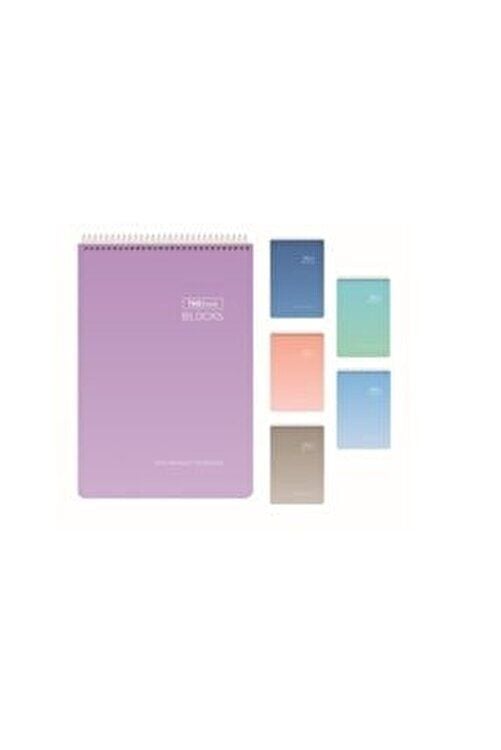 Gıpta Thebook Blocks Spiralli Sert Kapak Bloknot 17x24 100 Yaprak Kareli