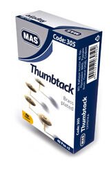 Mas Raptiye Sarı Pirinç Kaplı