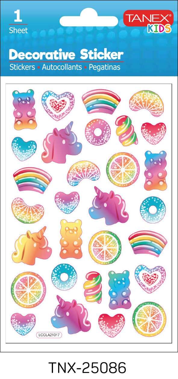Tanex Tnx-25086 Unıcorn Serisi Etiket
