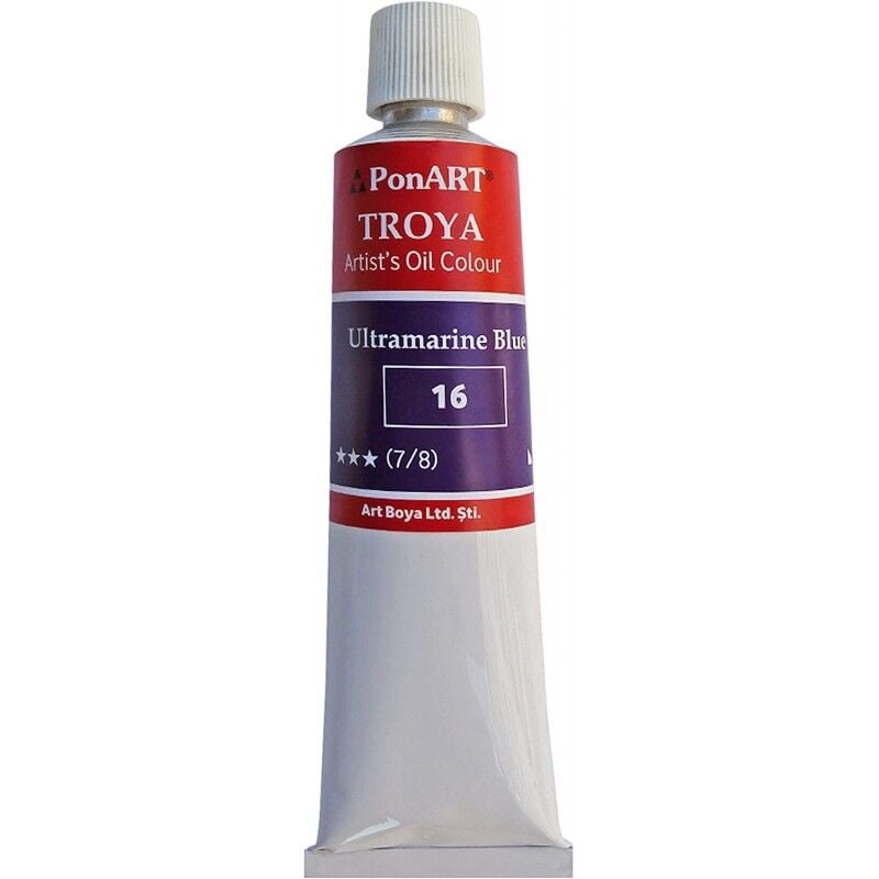PonART Troya Yağlı Boya Ultramarin Mavi 170 ml