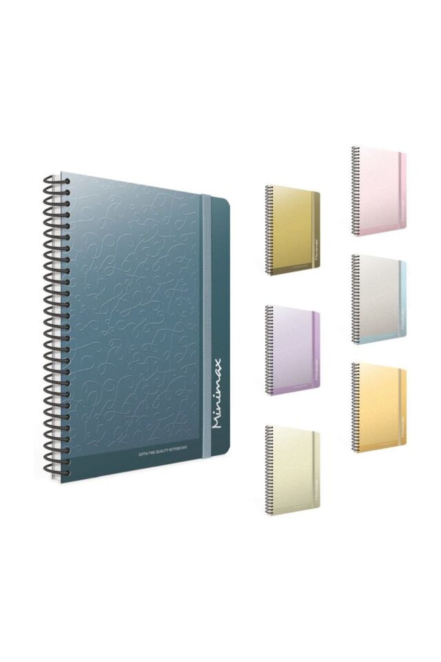 Gıpta Platinum Spiralli Pp Kapak Defter A4 80 Yaprak Kareli