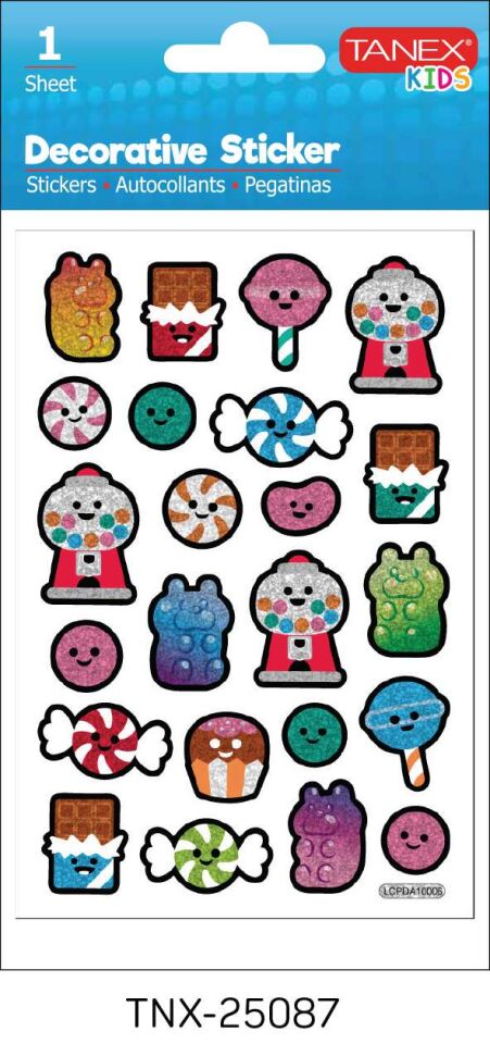 Tanex Tnx-25087 Gülen Yüzler Serisi Etiket