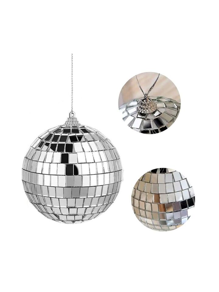 Astaş Disko Topu 10 Cm Gümüs