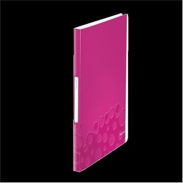 Leitz Active Wow Sunum Dosyası 40 Poşetli Metalik Pembe