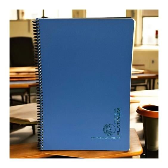 Gıpta Platinum Spiralli Pp Kapak Defter A4 80 Yaprak Çizgisiz